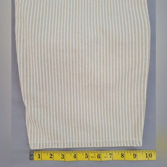 Levi's Premium DAD UTILITY PANTS Jeans Striped/ Size 32x30 - Picture 9 of 15